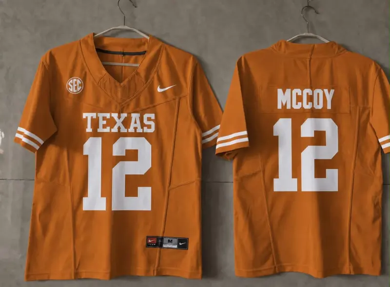 TEXAS LONGHORNS COLT MCCOY ORANGE JERSEY