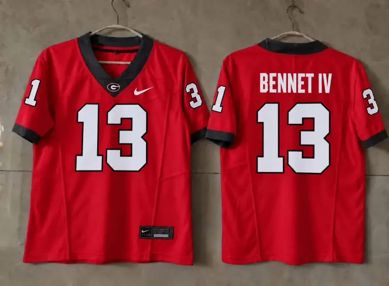 GEORGIA BULLDOGS STETSON BENNETT IV RED JERSEY
