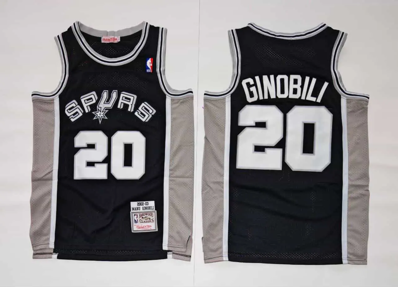 Manu Ginobili San Antonio Spurs Basketball Jersey