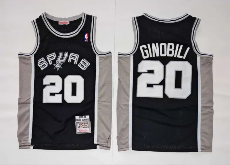 Manu Ginobili San Antonio Spurs Basketball Jersey