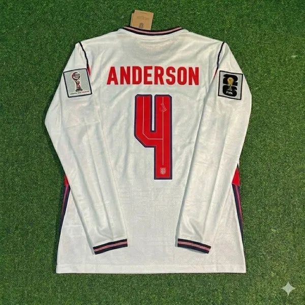 2026 WORLD CUP ELLIOT ANDERSON TEAM ENGLAND WHITE JERSEY