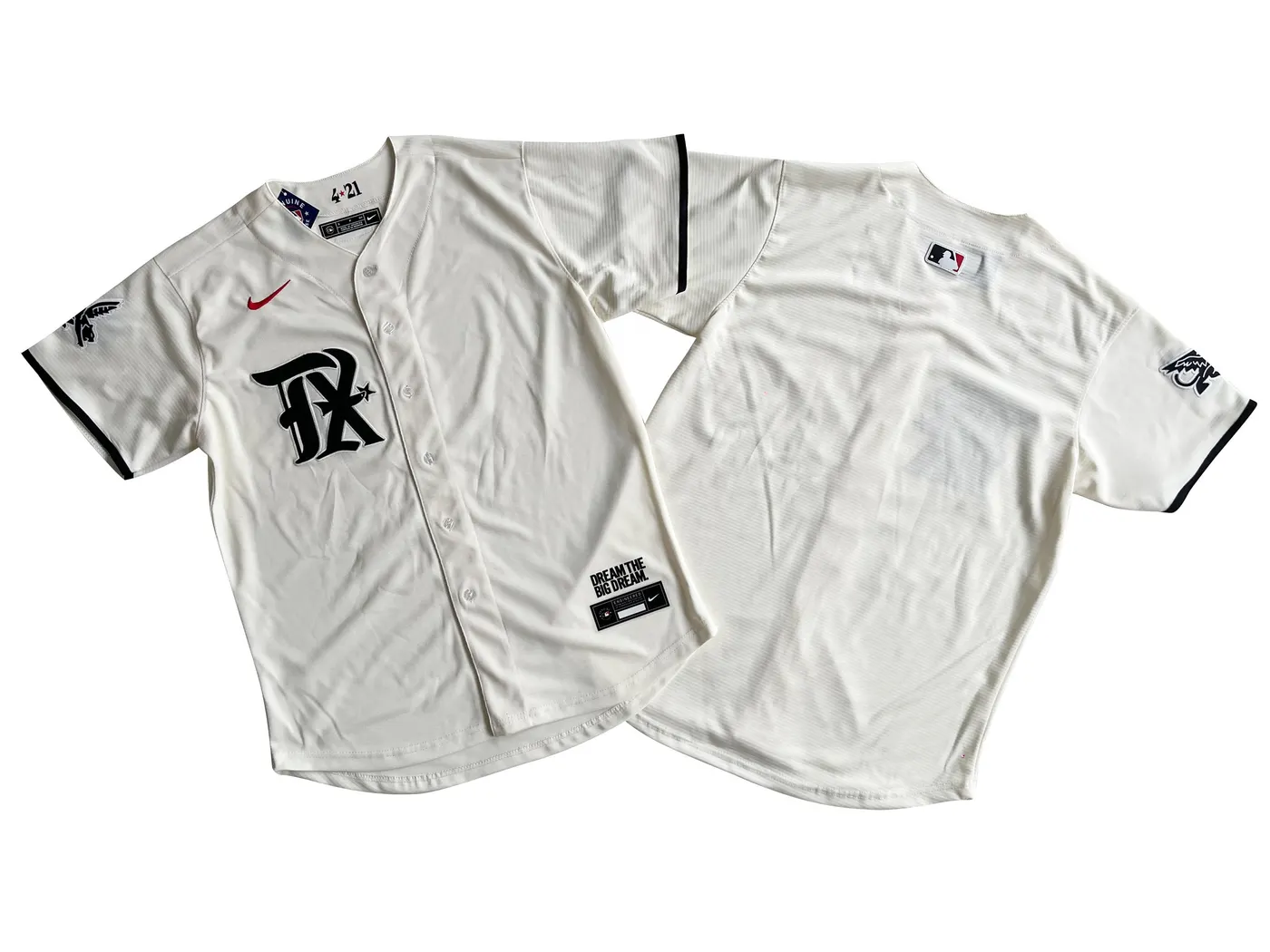 TEXAS RANGERS WHITE JERSEY