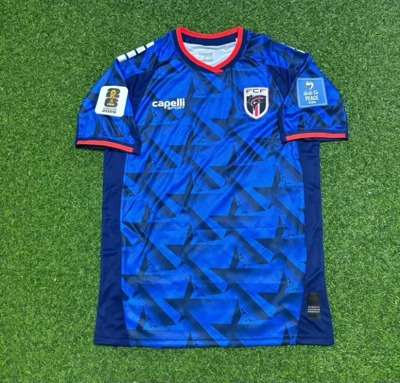 2026 WORLD CUP KEVIN PINA TEAM CAPE VERDE BLUE JERSEY