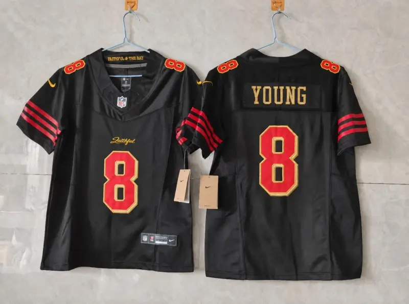 SAN FRANCISCO 49ERS STEVE YOUNG RIVAL JERSEY
