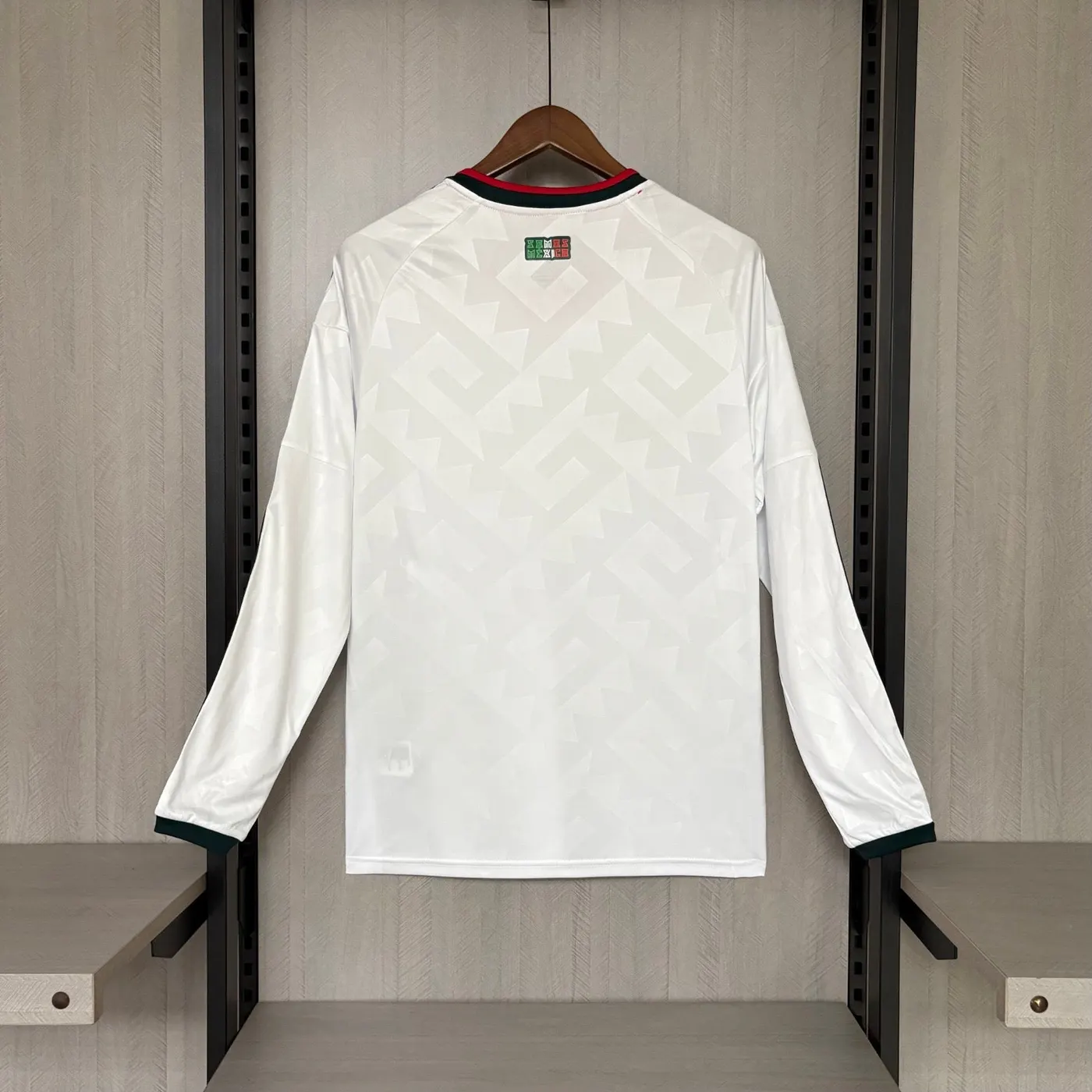 2026 World Cup Team Mexico White Long sleeve Jersey