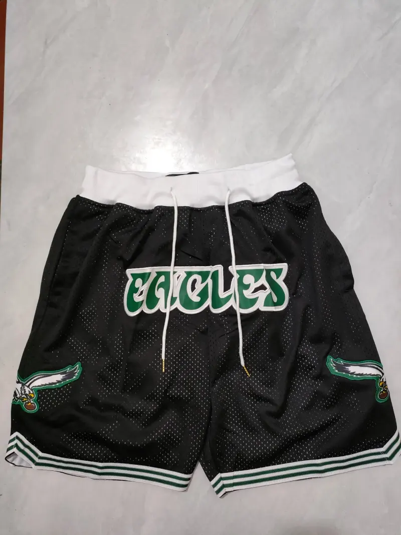 PHILADELPHIA EAGLES BLACK SHORTS