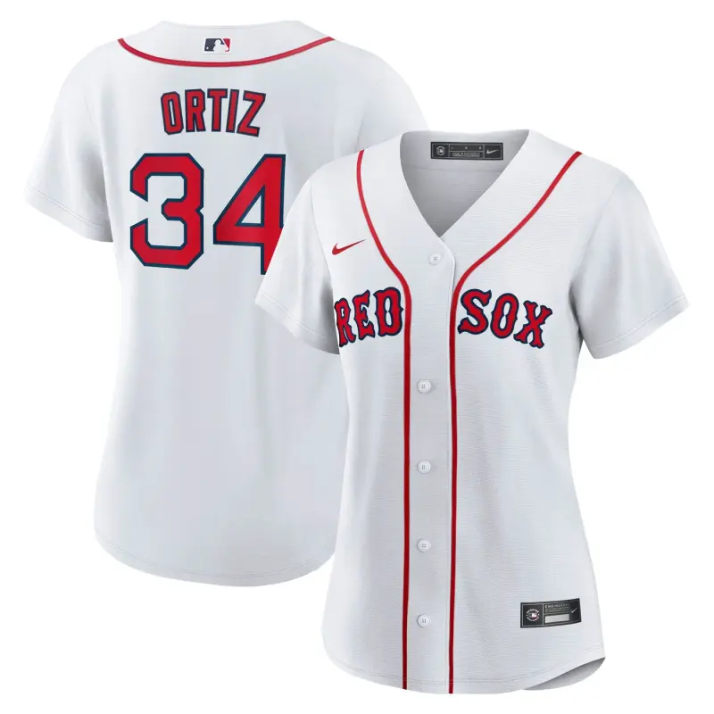 David Ortiz Boston Baseball Jersey – Retro Edition