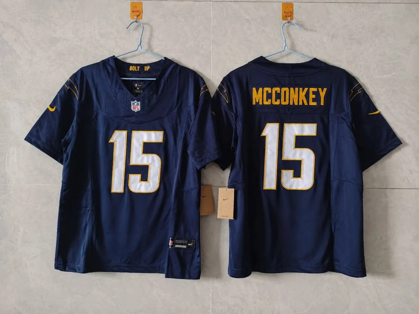 LOS ANGELES CHARGERS LADD MCCONKEY BLUE JERSEY