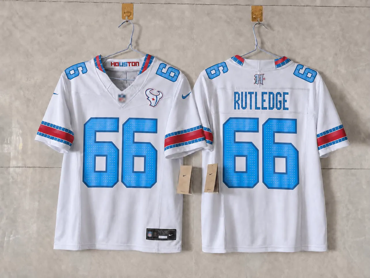 HOUSTON TEXANS KEYLAN RUTLEDGE RIVAL JERSEY