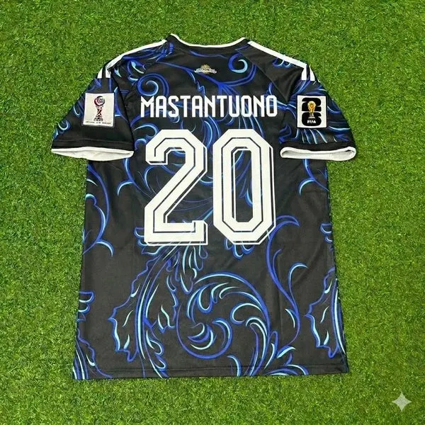 2026 WORLD CUP FRANCO MASTANTUONO TEAM ARGENTINA BLUE JERSEY