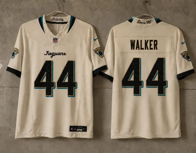 JACKSONVILLE JAGUARS TRAVON WALKER RIVAL JERSEY