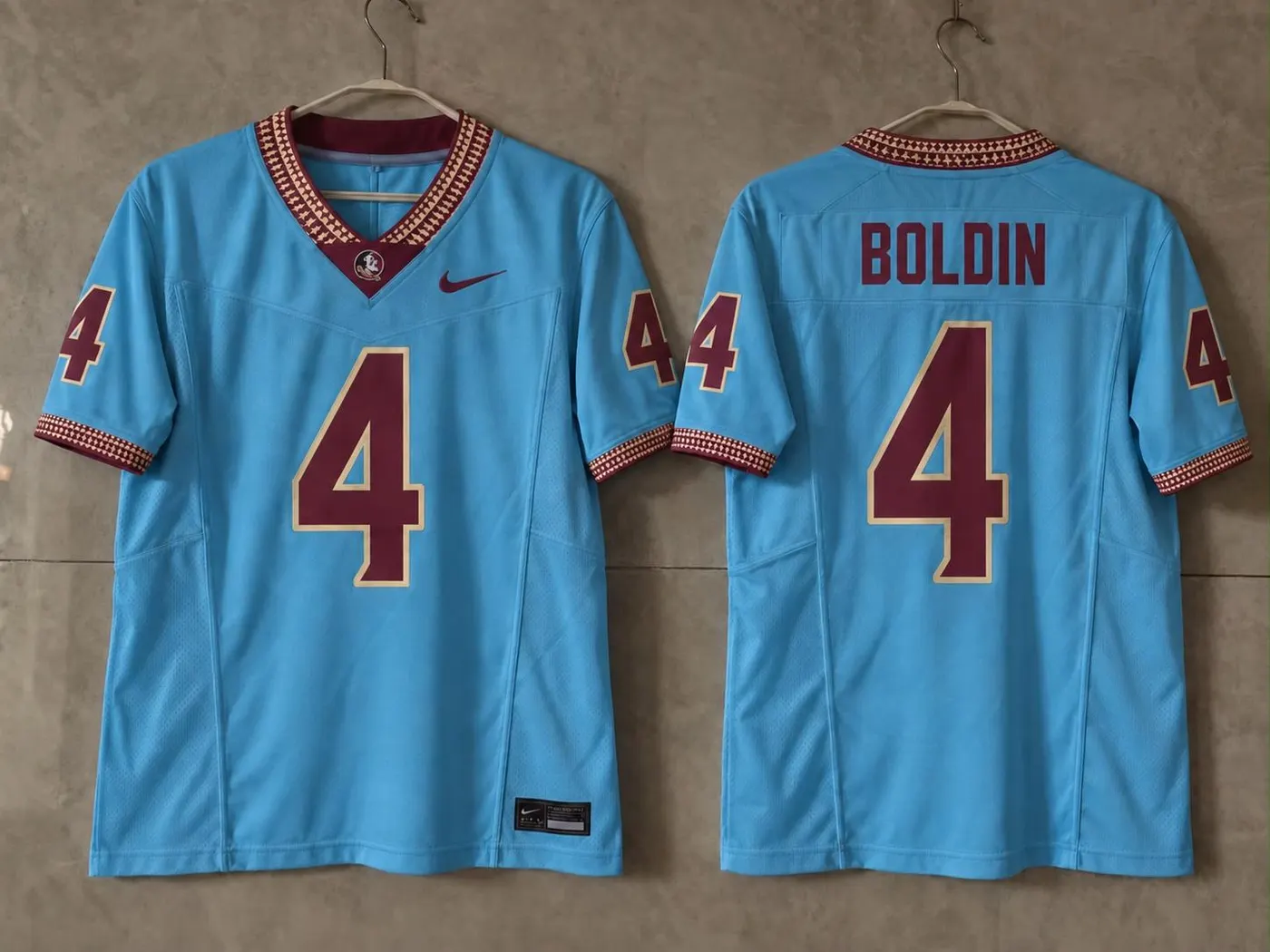 FSU SEMINOLES ANQUAN BOLDIN BLUE JERSEY