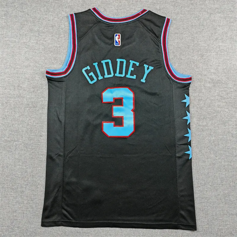 CHICAGO BULLS JOSH GIDDEY RETRO JERSEY