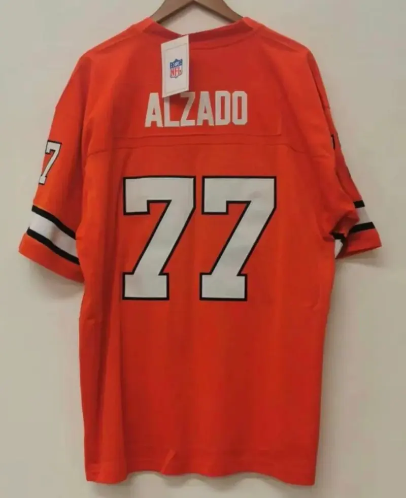 DENVER BRONCOS LYLE ALZADO ORANGE VINTAGE JERSEY