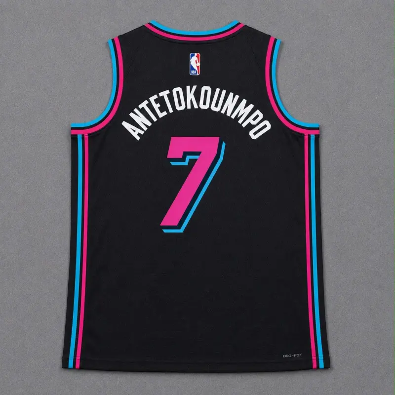 MIAMI HEAT GIANNIS ANTETOKOUNMPO VICE CITY JERSEY