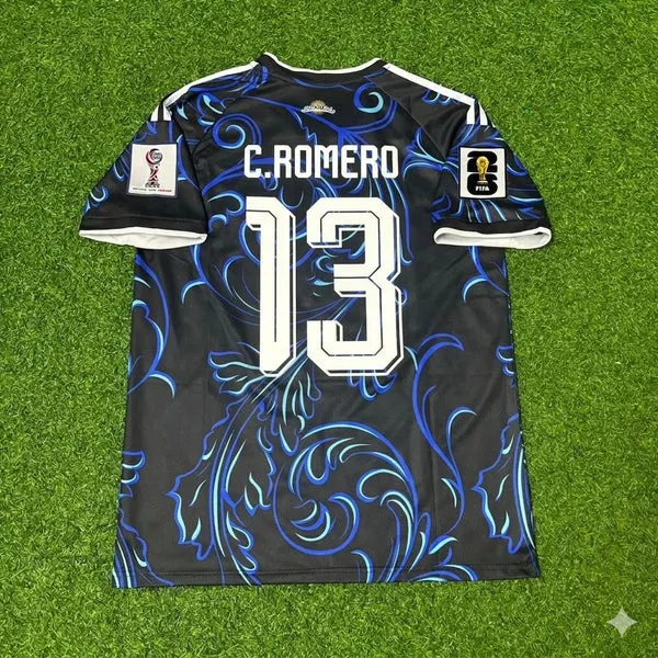 2026 WORLD CUP CRISTIAN ROMERO TEAM ARGENTINA BLUE JERSEY