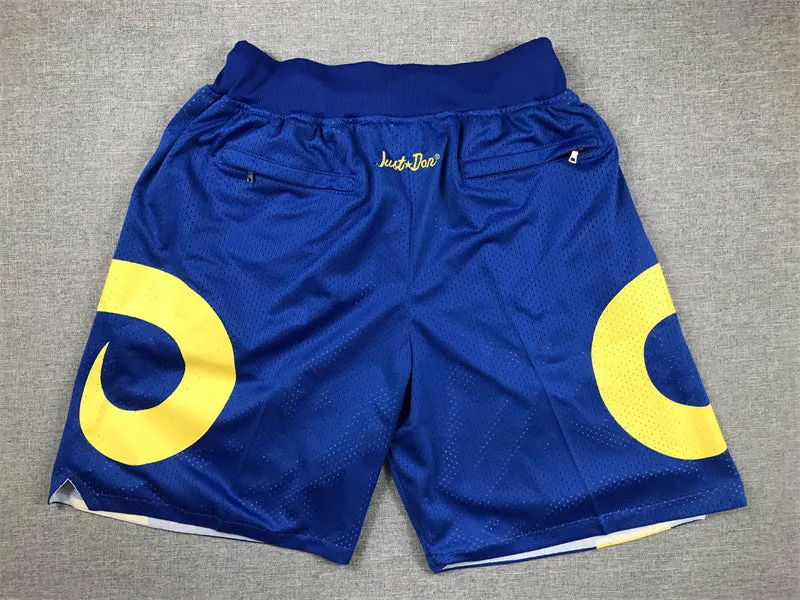 LOS ANGELES RAMS BLUE SHORTS
