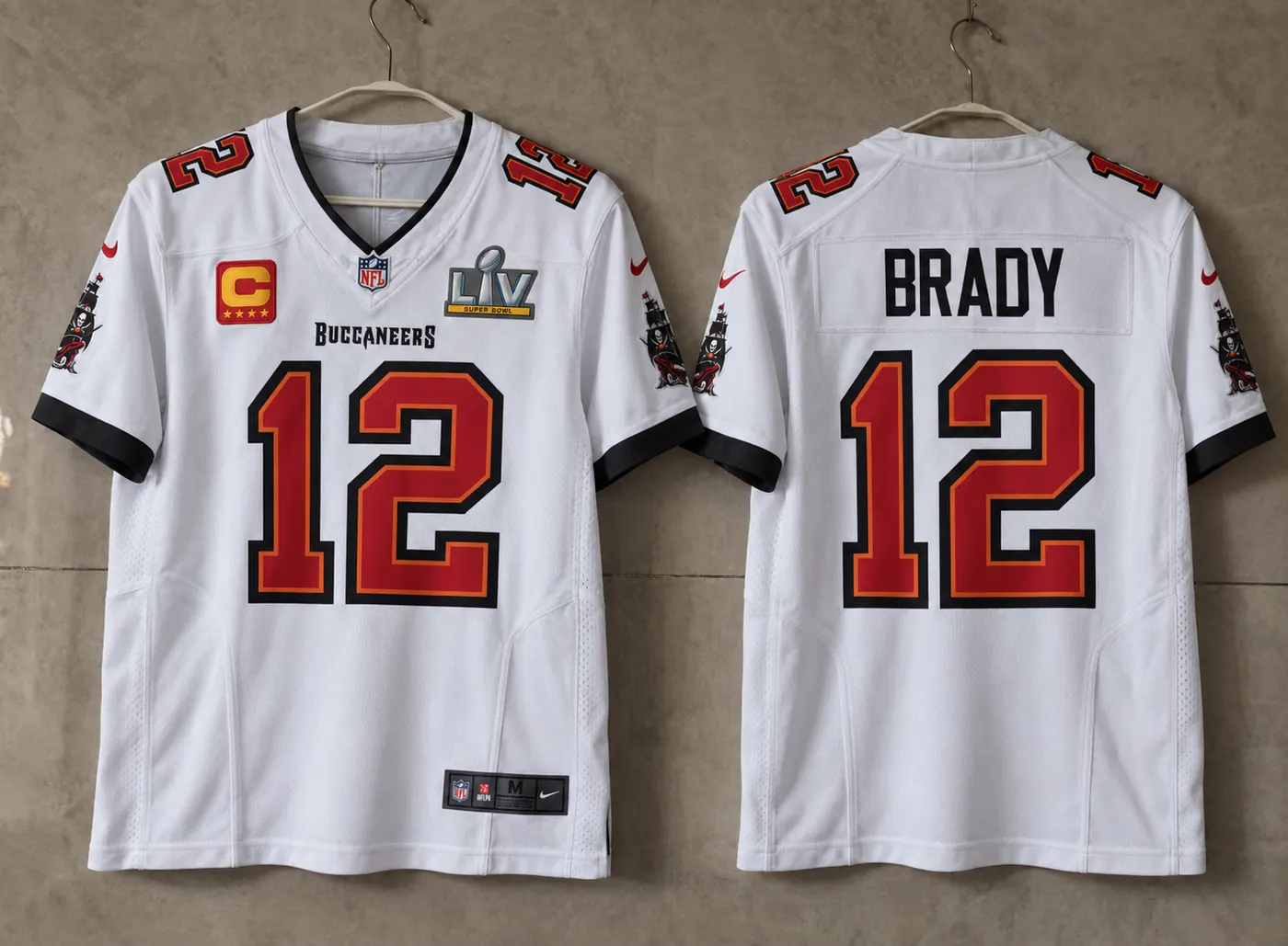 TAMPA BAY BUCCANEERS TOM BRADY SUPERBOWL 55 JERSEY