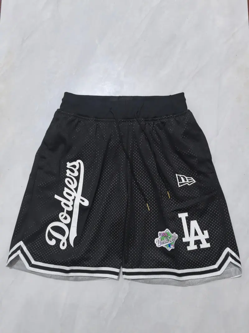 LOS ANGELES DODGERS BLACK SHORTS