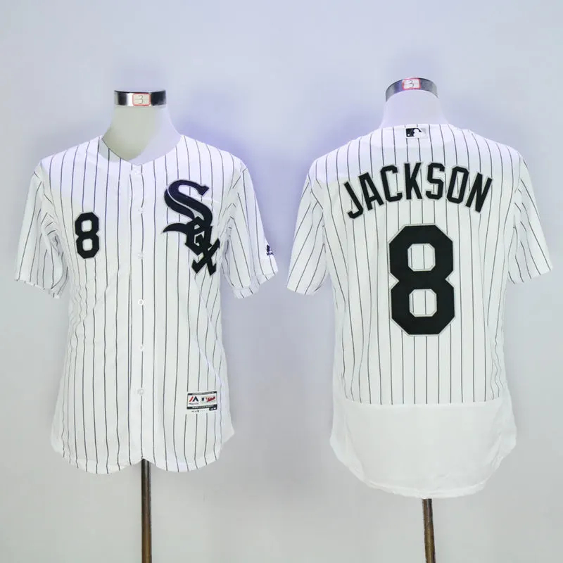 CHICAGO WHITE SOX SHOELESS JOE JACKSON WHITE JERSEY