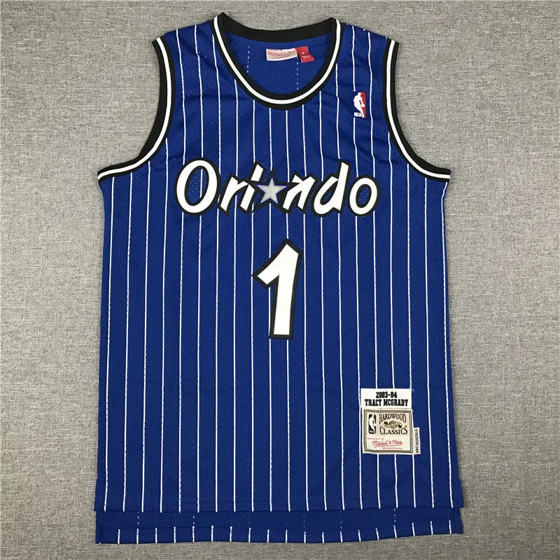 ORLANDO MAGIC TRACY MCGRADY BLUE VINTAGE JERSEY